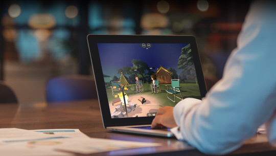 야타브엔터의 '메타포레스트' 서비스 화면. 야타브엔터 제공